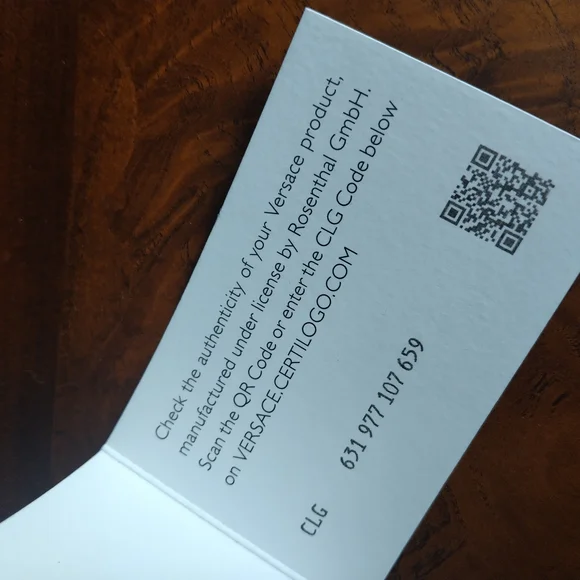 Versace Black and Gold Medusa Plate - Picture 3 of 5